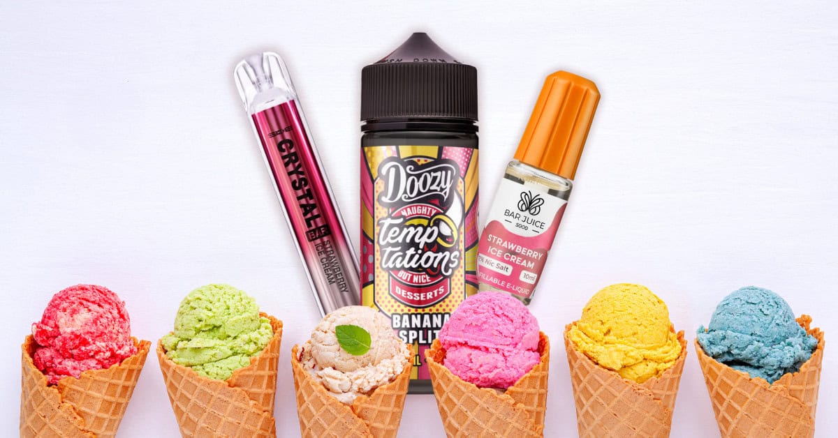 Ice Cream Flavor Vape Vaping Dream