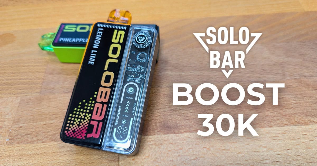 30k Vape Handy AirFuze Smart Vape 30K Solobar Boost 30K Review | Vape Green 30k Vape Handy AirFuze Smart Vape 30K Solobar Boost 30K Review | Vape Green